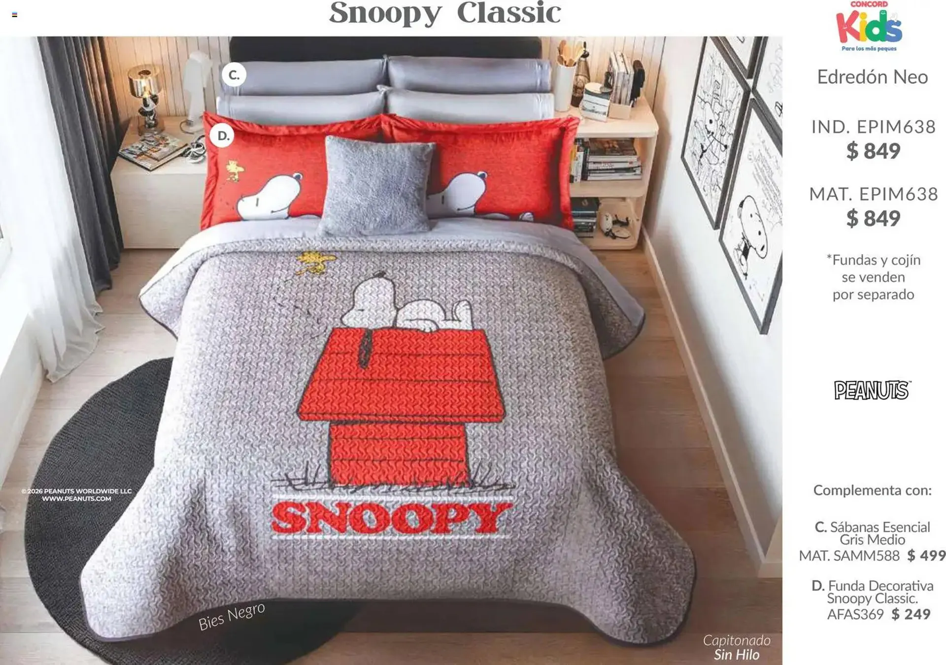 Catálogo de Catálogo Colchas Concord 1 de febrero al 1 de mayo 2026 - Pagina 26