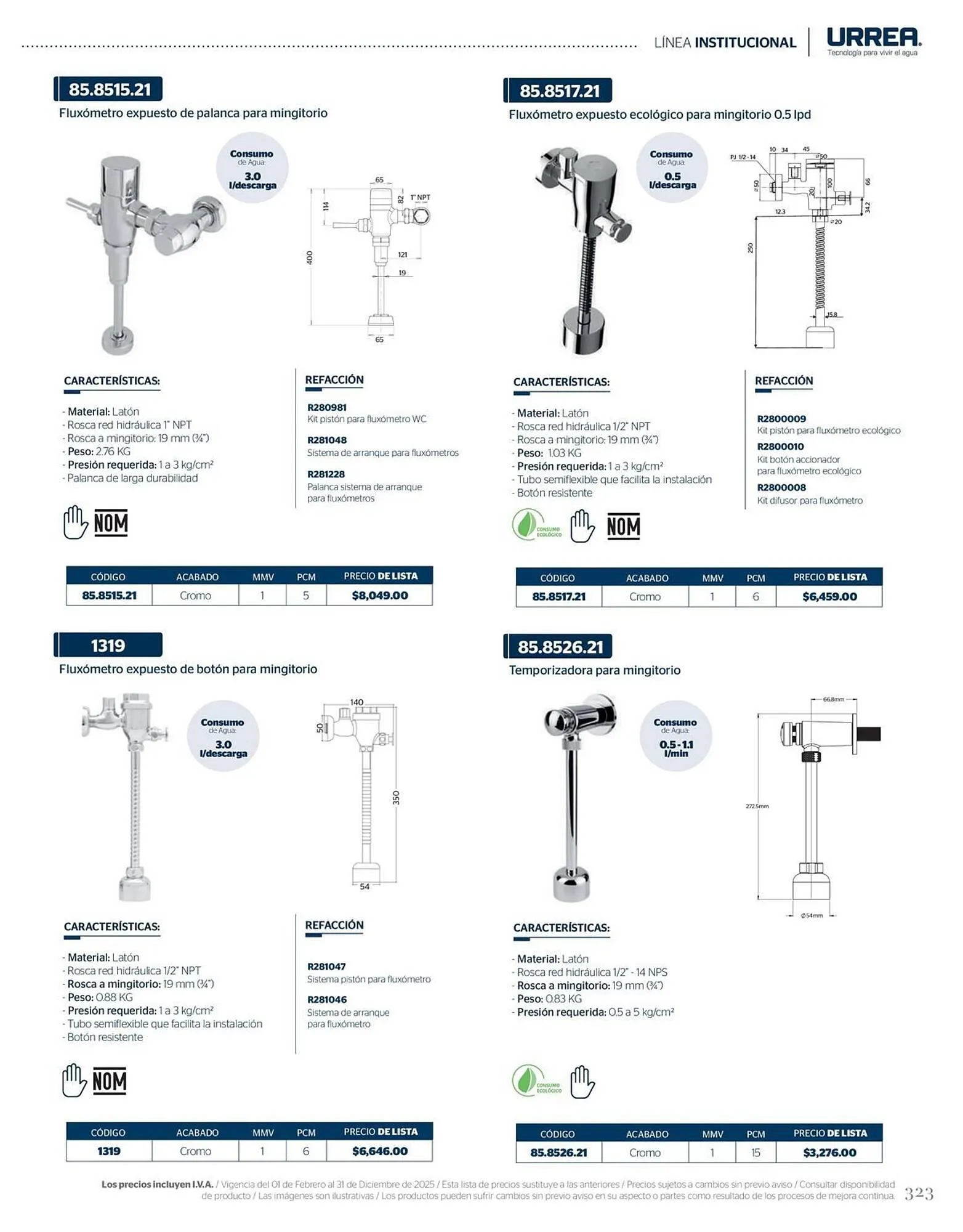 Catálogo de Catálogo Urrea 28 de febrero al 28 de febrero 2026 - Pagina 329
