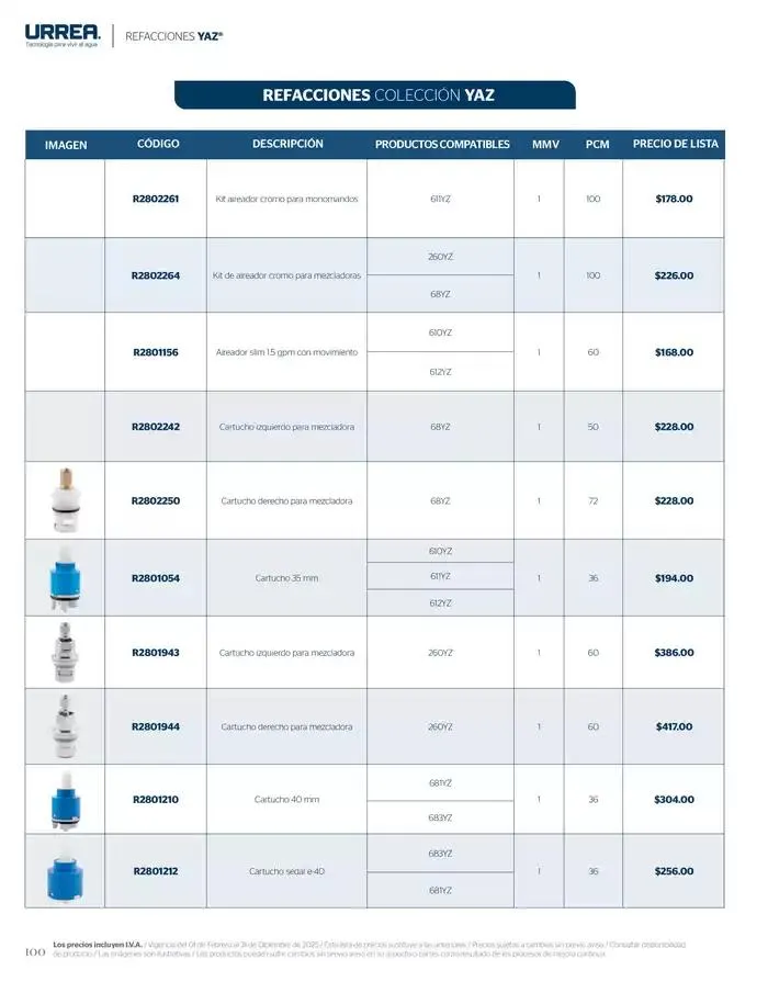 Catálogo de Catálogo Residencial 2025 28 de febrero al 28 de febrero 2026 - Pagina 106