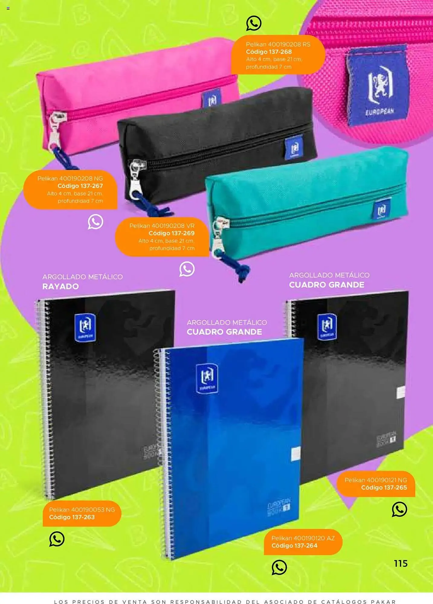 Catálogo de Catálogo SC Pakar 24 de julio al 1 de enero 2026 - Pagina 115