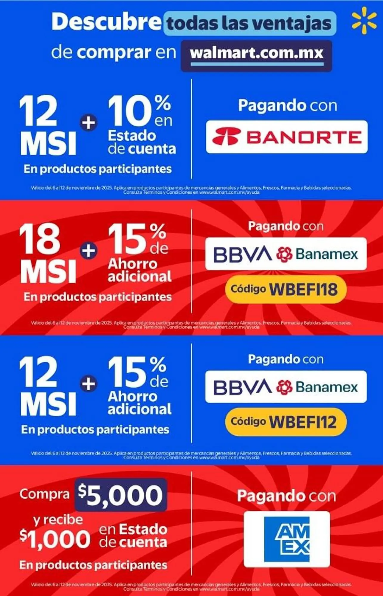 Catálogo de Folleto Walmart 6 de noviembre al 19 de noviembre 2025 - Pagina 2