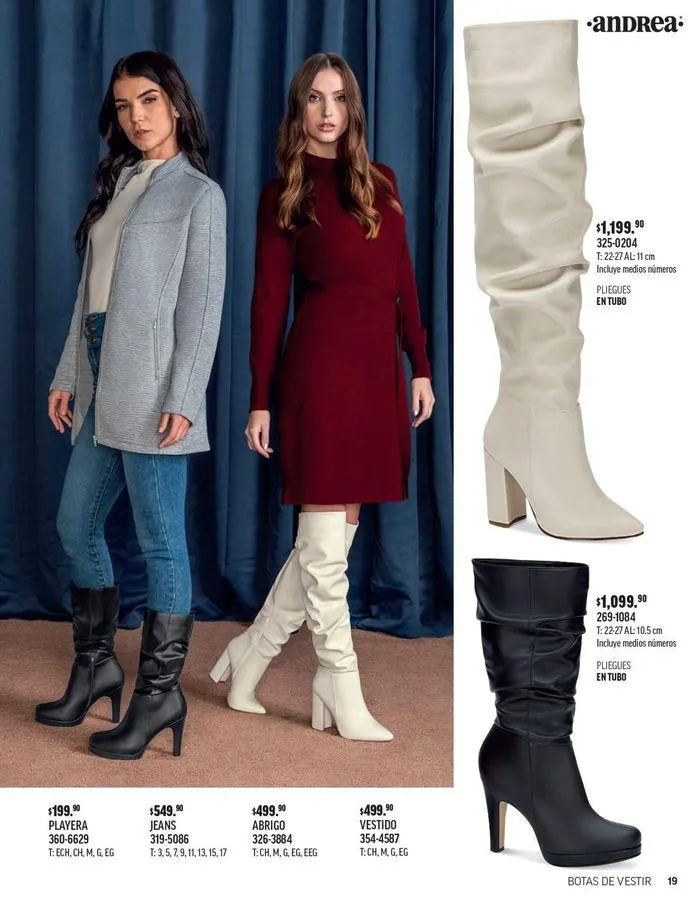 Catálogo de ANDREA - CALZADO DAMA 26 de agosto al 25 de enero 2025 - Pagina 100