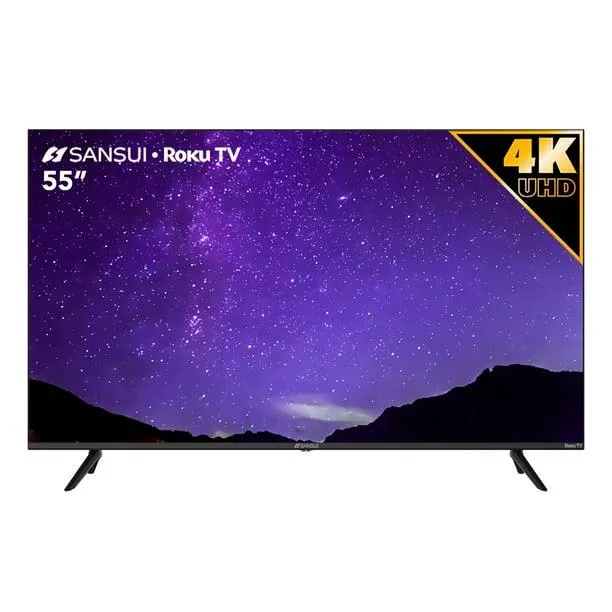 TV Sansui 55" ROKU TV SMX55P7UR Sansui SMX55P7UR 55" SmartTV Roku 4K