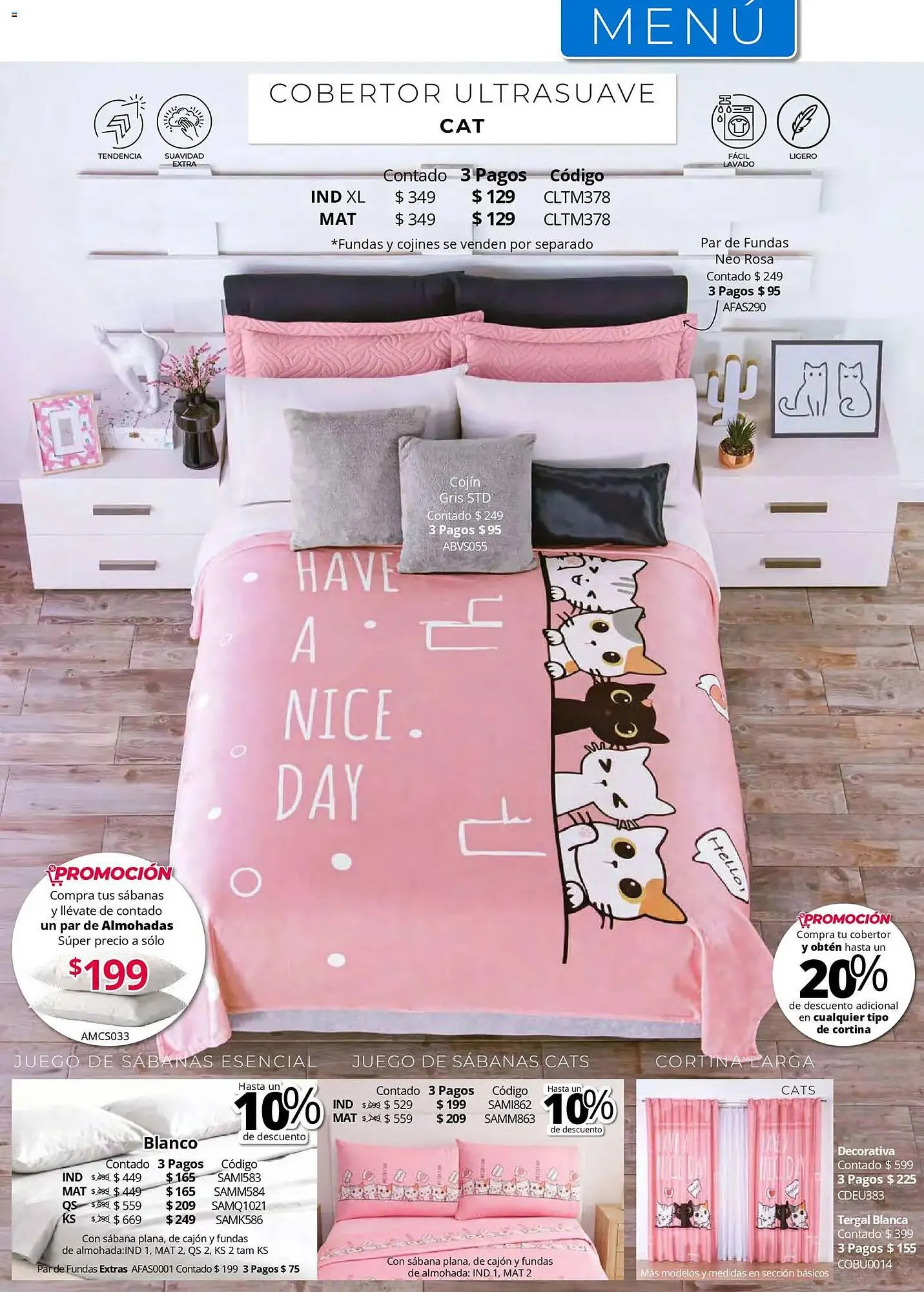 Catálogo de Catálogo Colchas Concord 1 de mayo al 1 de agosto 2026 - Pagina 251