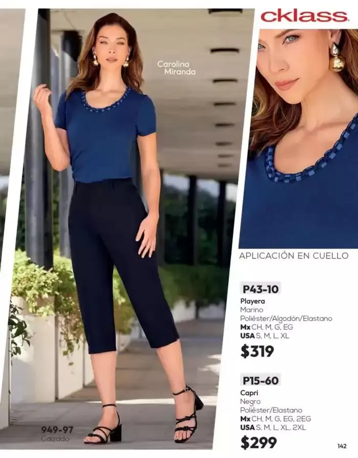 Catálogo de Catálogo Cklass Ropa Complemento de Verano 2025 México 1 de marzo al 30 de septiembre 2025 - Pagina 143