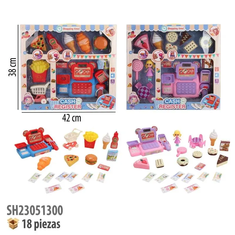 CAJA REGISTRADORA CON LUZ Y SONIDO