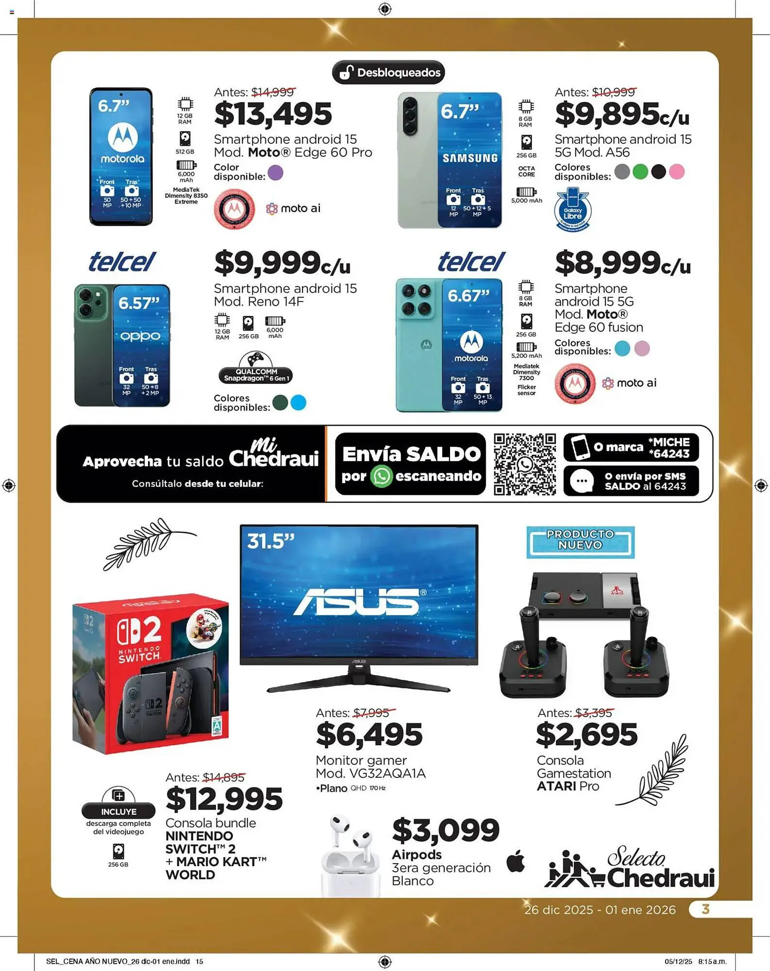 Catálogo de Folleto Chedraui 27 de diciembre al 1 de enero 2026 - Pagina 14