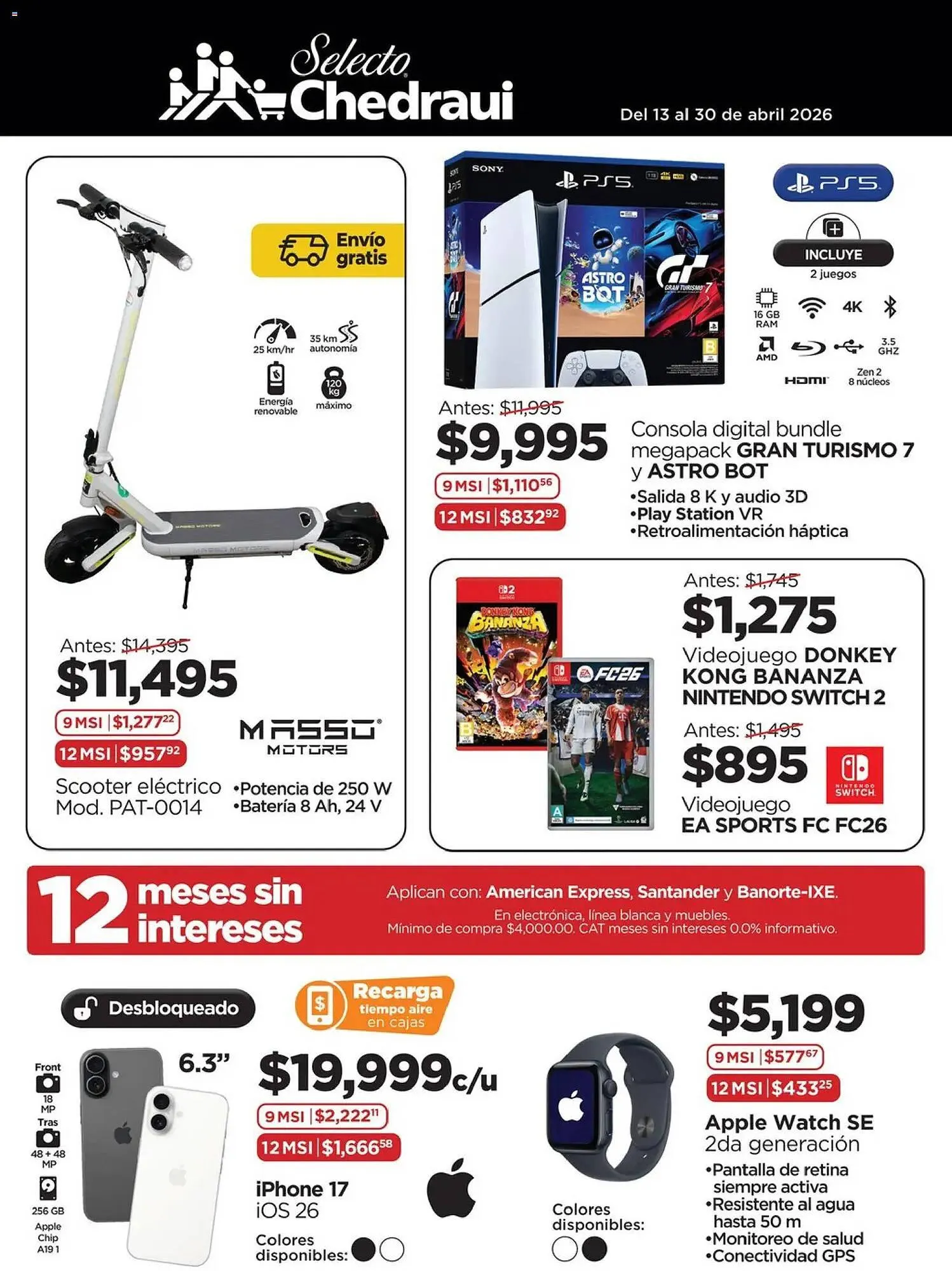 Catálogo de Folleto Chedraui 13 de abril al 1 de mayo 2026 - Pagina 1