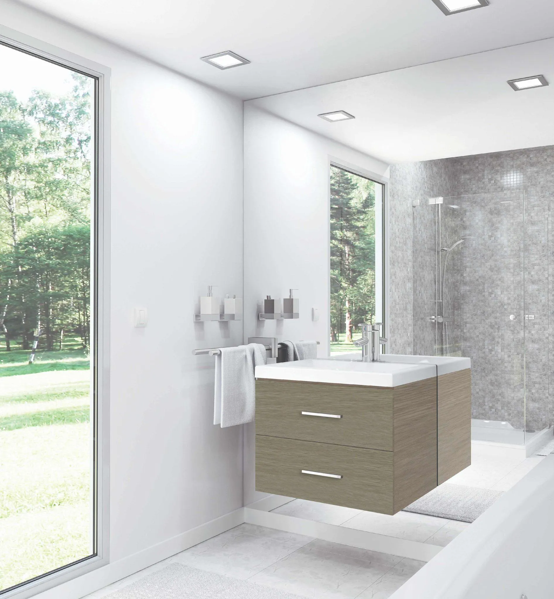 VANITY SUSPENDIDO MISUS COLOR OLMO