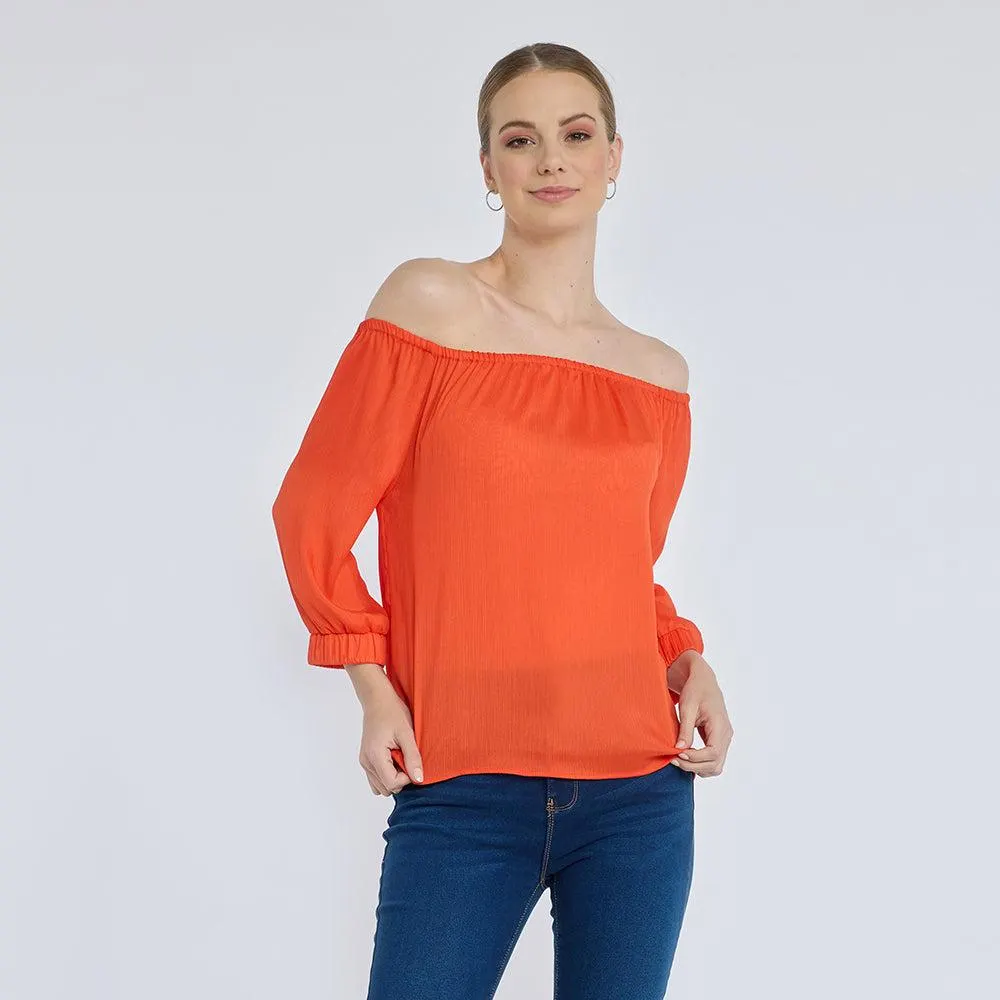 Top Mirage Offshoulder