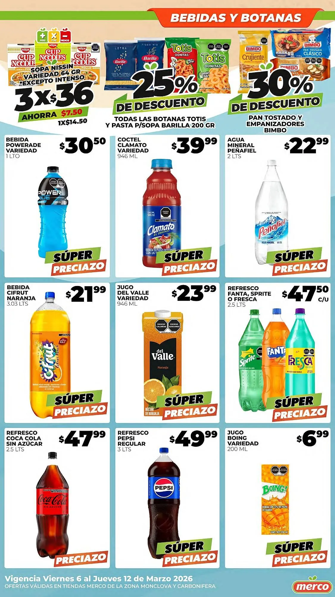 Catálogo de Folleto Merco 6 de marzo al 12 de marzo 2026 - Pagina 9