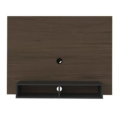 PANEL PARA TELEVISIÓN PANTALLA 42" FLASH IMBUÍA COLOR NEGRO 89.5 x 120 x 28 CM