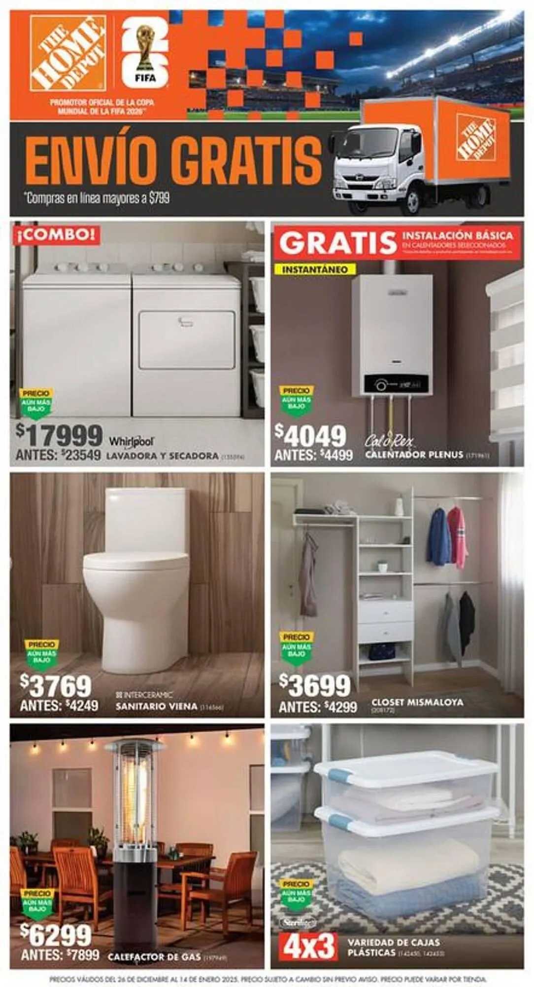 Catálogo de Catálogo The Home Depot 7 de enero al 14 de enero 2026 - Pagina 4