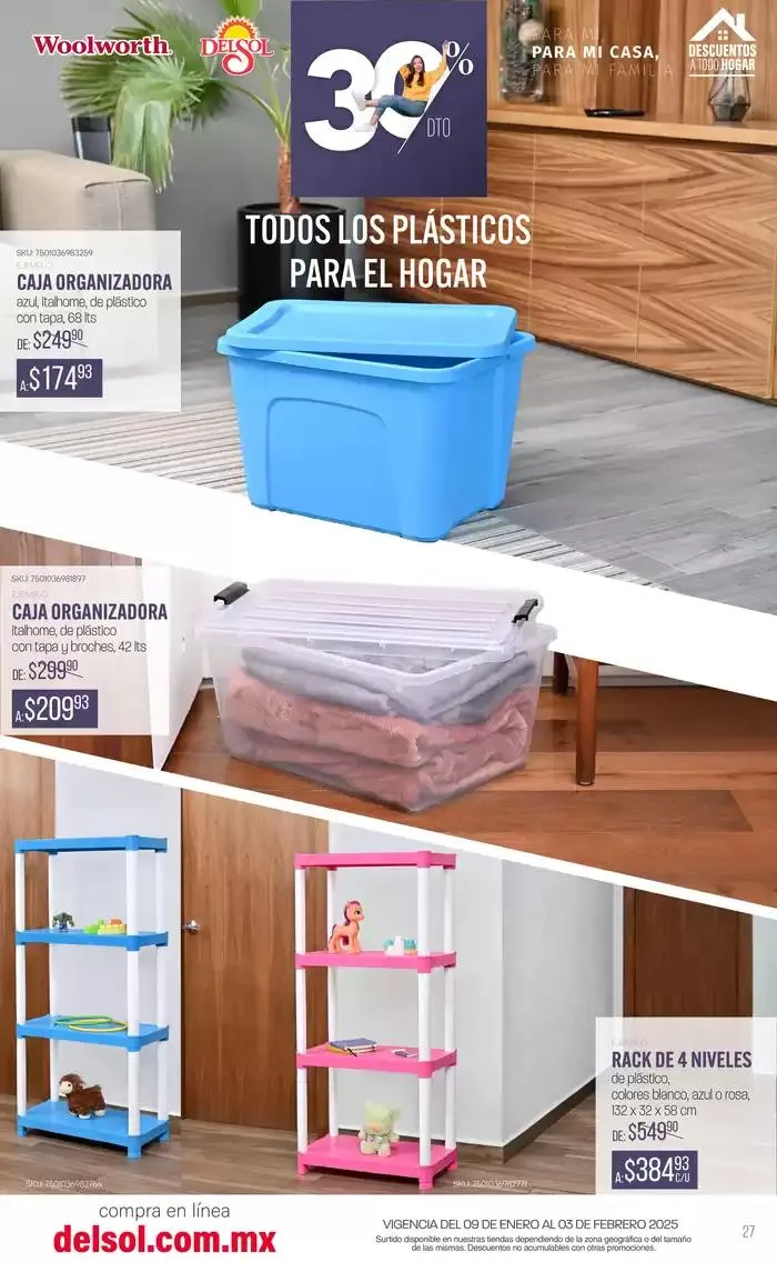 Catálogo de Hogar enero 2025 10 de enero al 3 de febrero 2025 - Pagina 27