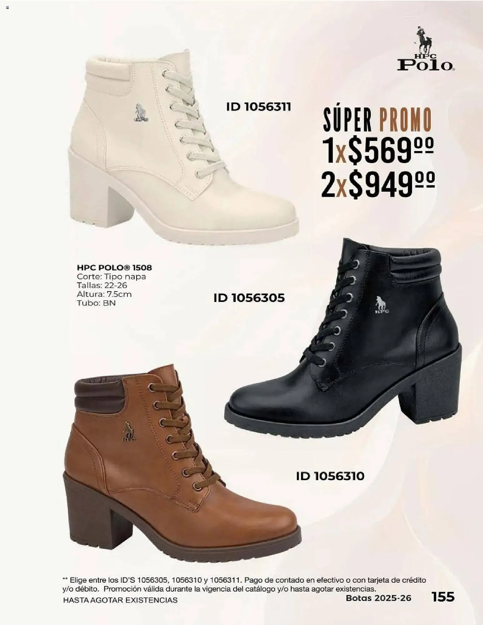 Catálogo de Catálogo Price Shoes 10 de diciembre al 1 de enero 2027 - Pagina 155