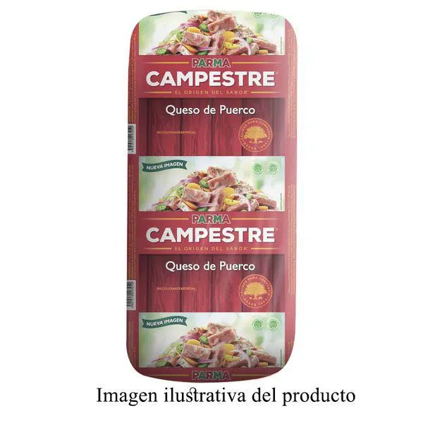 Queso de puerco rebanado Campestre 250g aprox.