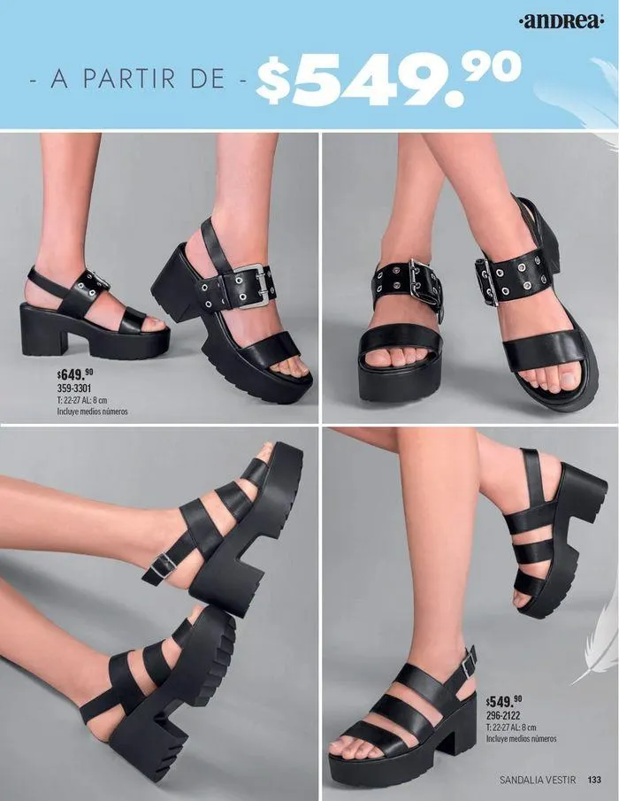 Catálogo de ANDREA - CALZADO DAMA 26 de agosto al 25 de enero 2025 - Pagina 37