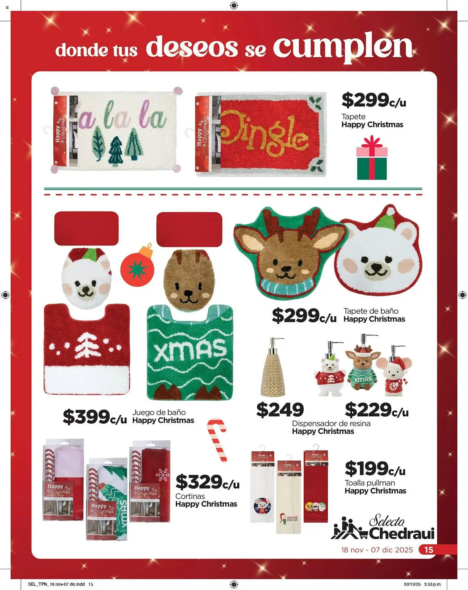 Catálogo de Folleto Chedraui 18 de noviembre al 8 de diciembre 2025 - Pagina 15
