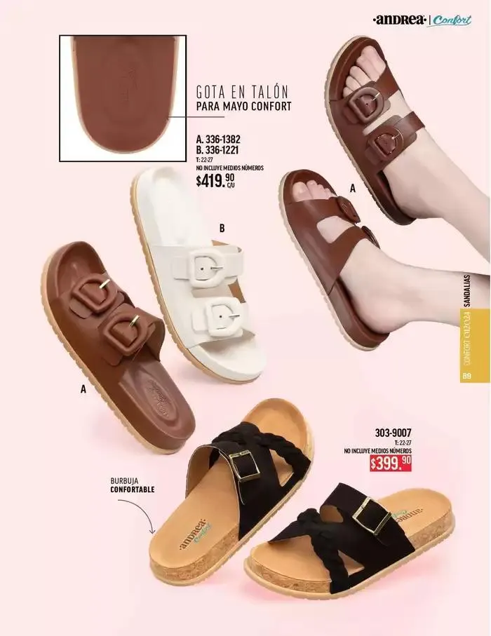 Catálogo de ANDREA - CALZADO CONFORT 26 de agosto al 25 de enero 2025 - Pagina 89