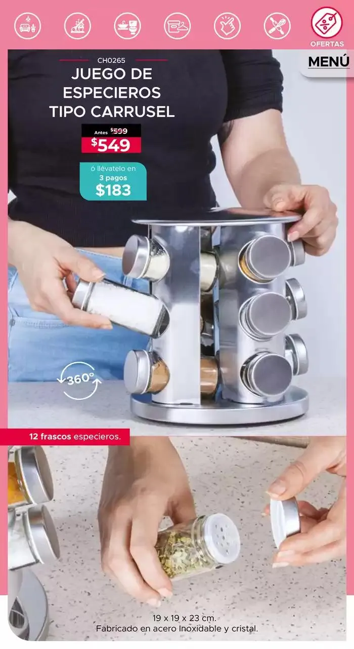 Catálogo de Ofertas Colchas Concord 1 de marzo al 30 de abril 2025 - Pagina 160