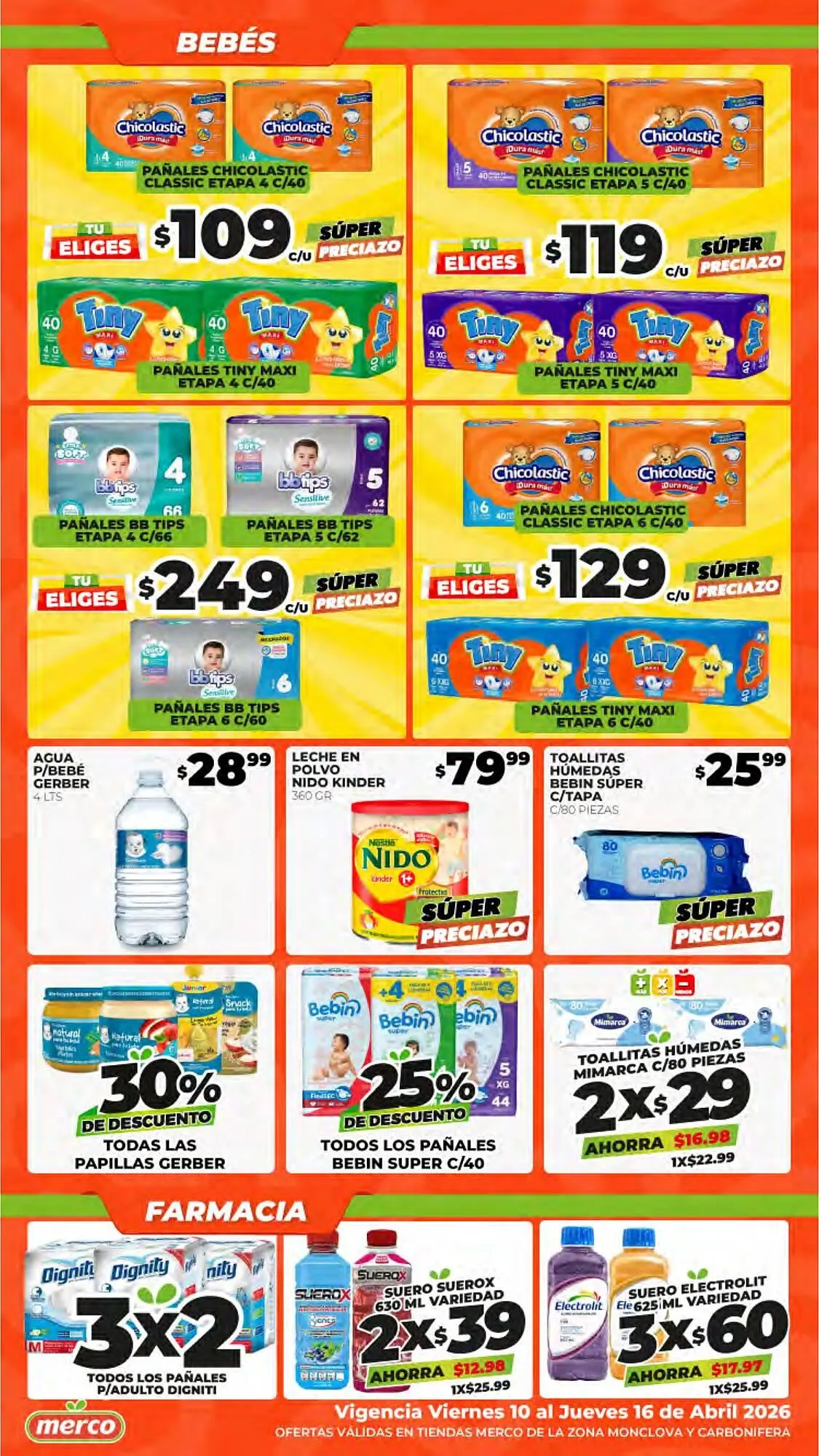 Catálogo de Folleto Merco 10 de abril al 16 de abril 2026 - Pagina 14