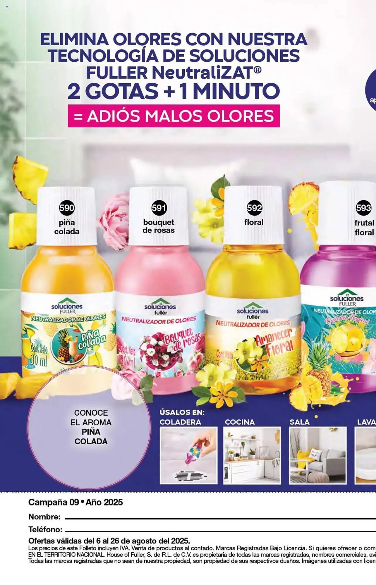 Catálogo de Catálogo Fuller 23 de julio al 27 de agosto 2025 - Pagina 218