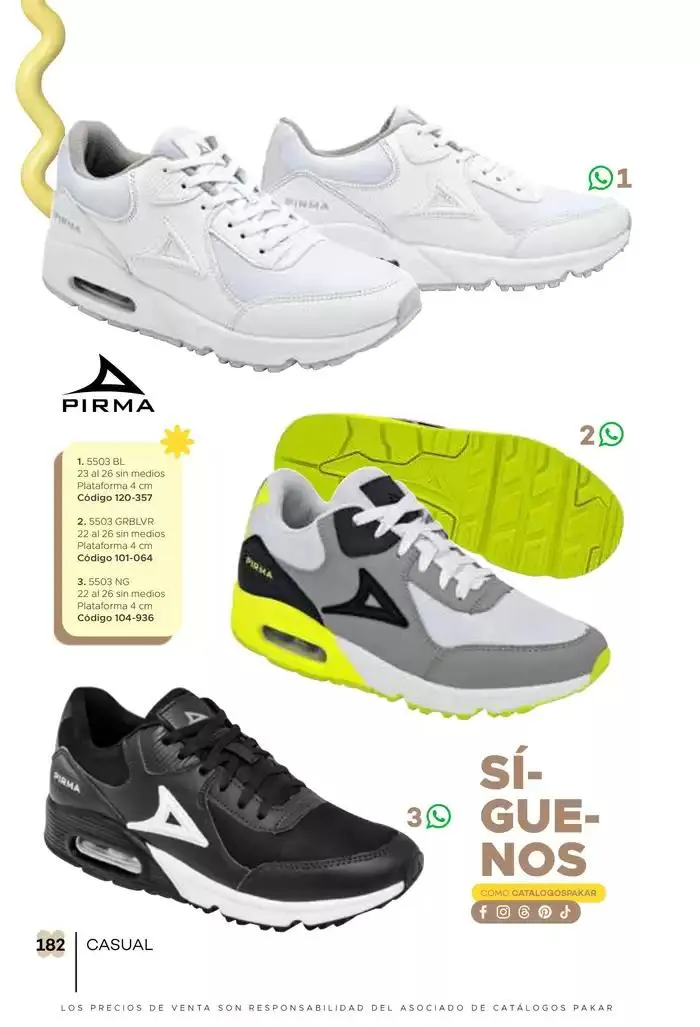 Catálogo de Pakar Casual 31 de enero al 31 de agosto 2025 - Pagina 182