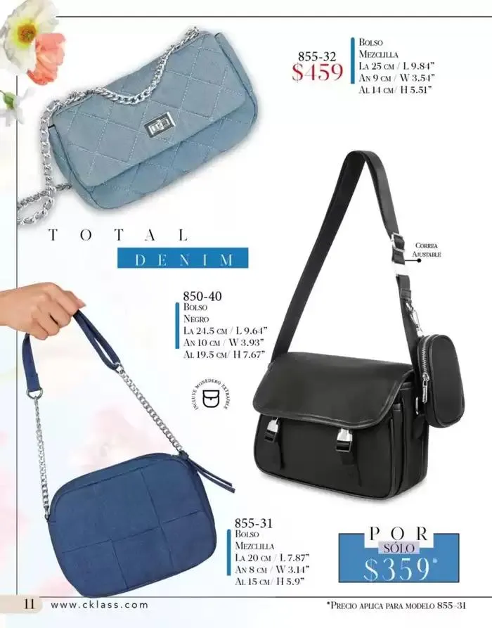 Catálogo de Catálogo Cklass Bolsos Primavera Verano 7 de enero al 30 de junio 2025 - Pagina 3