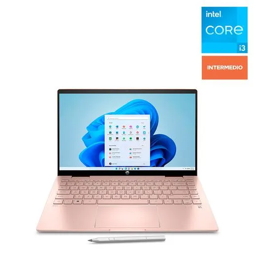 Laptop HP Pavilion 2 en 1 14EK0001LA Intel Core i3 14 pulg. 512gb SSD 8gb RAM
