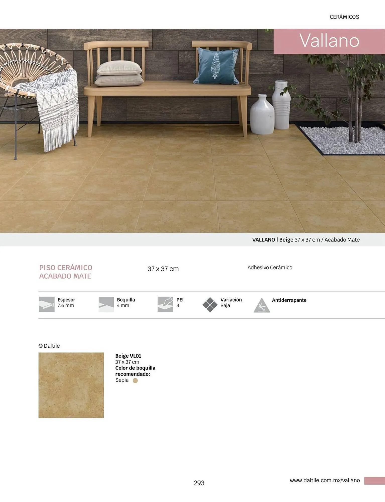 Catálogo de Catálogo Daltile 1 de enero al 31 de diciembre 2024 - Pagina 293
