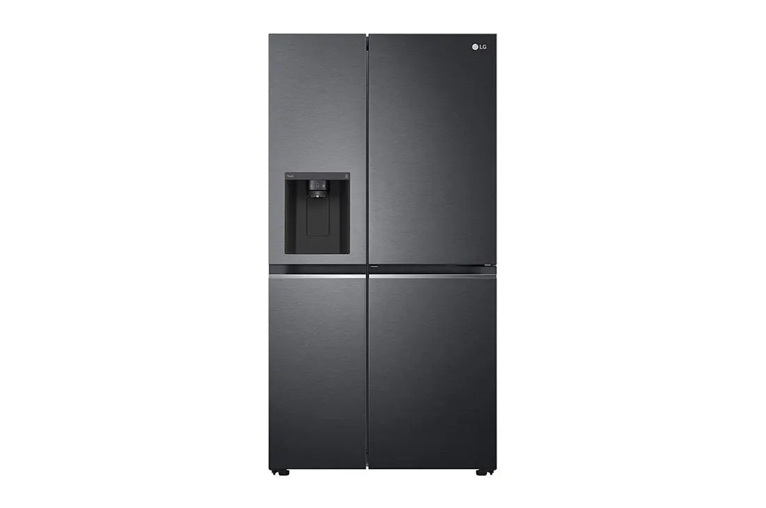 Refrigerador Duplex Door-in-Door Inteligente LG ThinQ™ 22 pies cúbicos - Negro Mate con Despachador de Agua y Hielos | LINEAR INVERTER