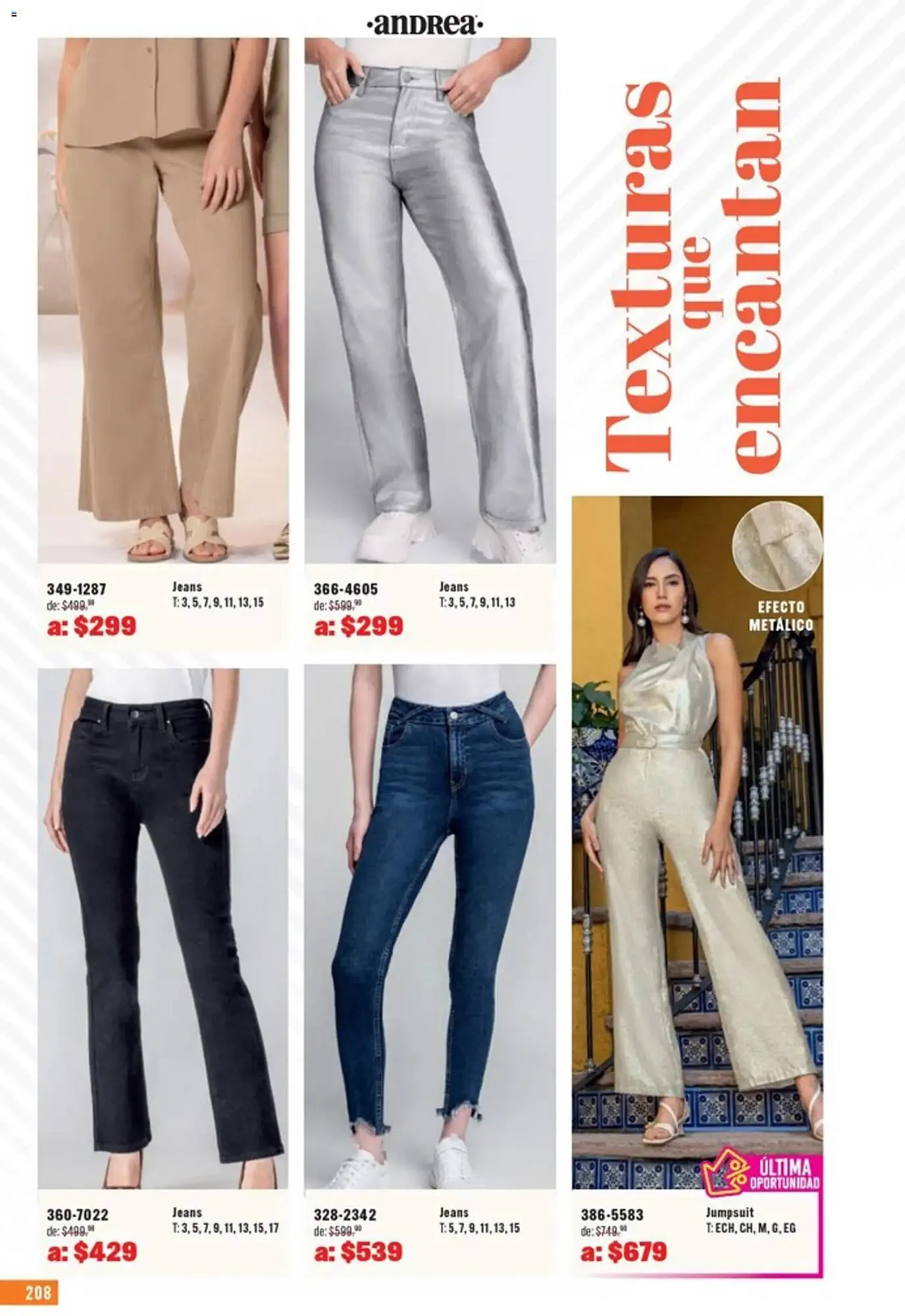 Catálogo de Catálogo Andrea 5 de abril al 2 de mayo 2026 - Pagina 208