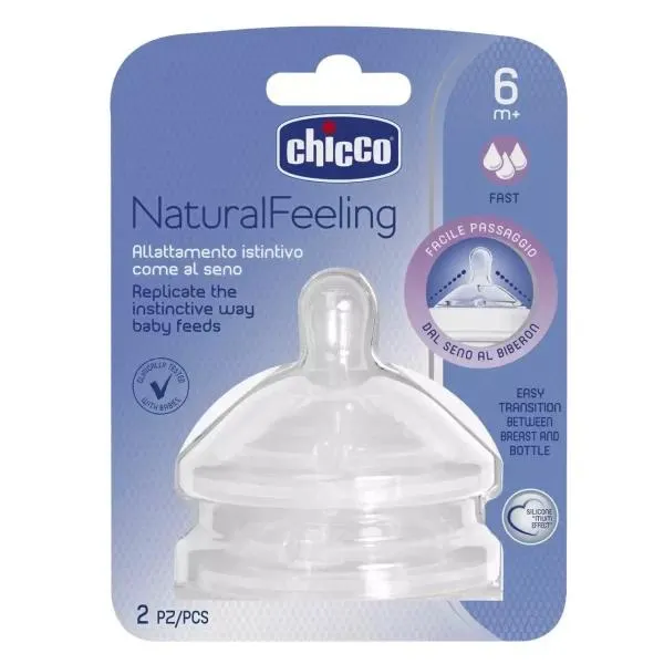 Tetina natural feeling chicco 6m