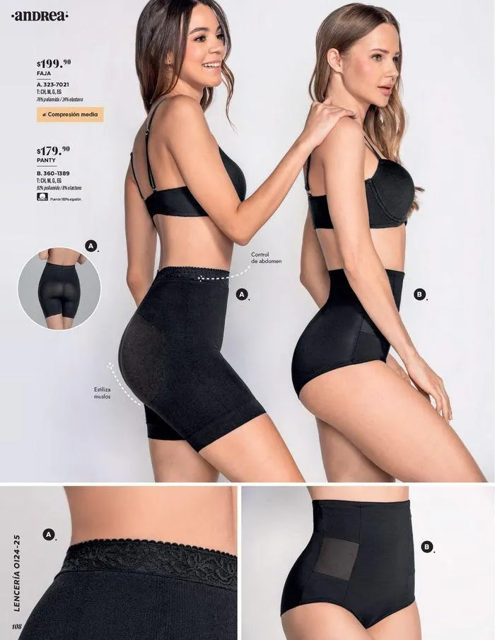 Catálogo de ANDREA - LENCERIA & VESTIR INTERIOR 26 de agosto al 25 de enero 2025 - Pagina 9