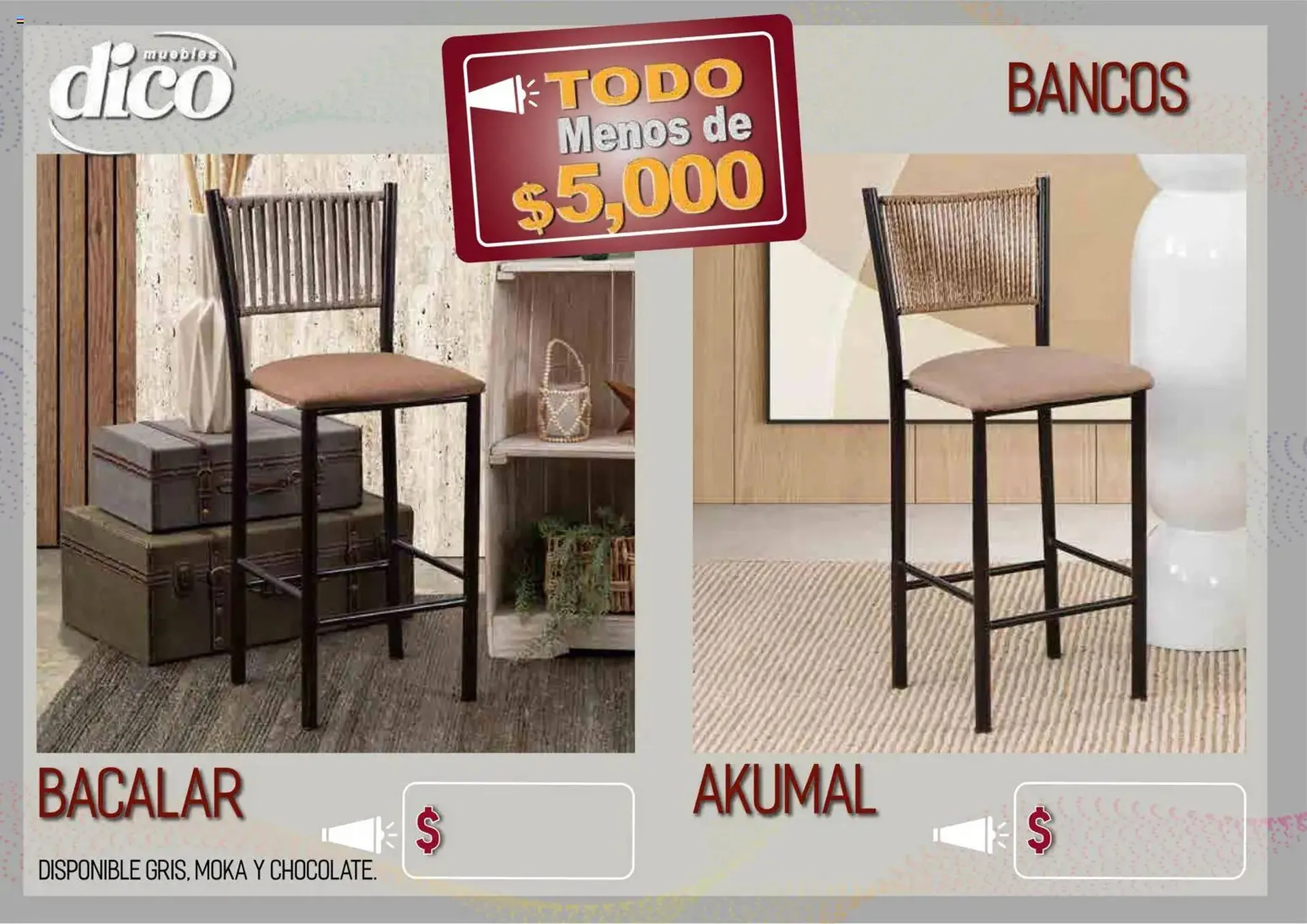 Catálogo de Catálogo Muebles Dico 9 de abril al 1 de enero 2027 - Pagina 68