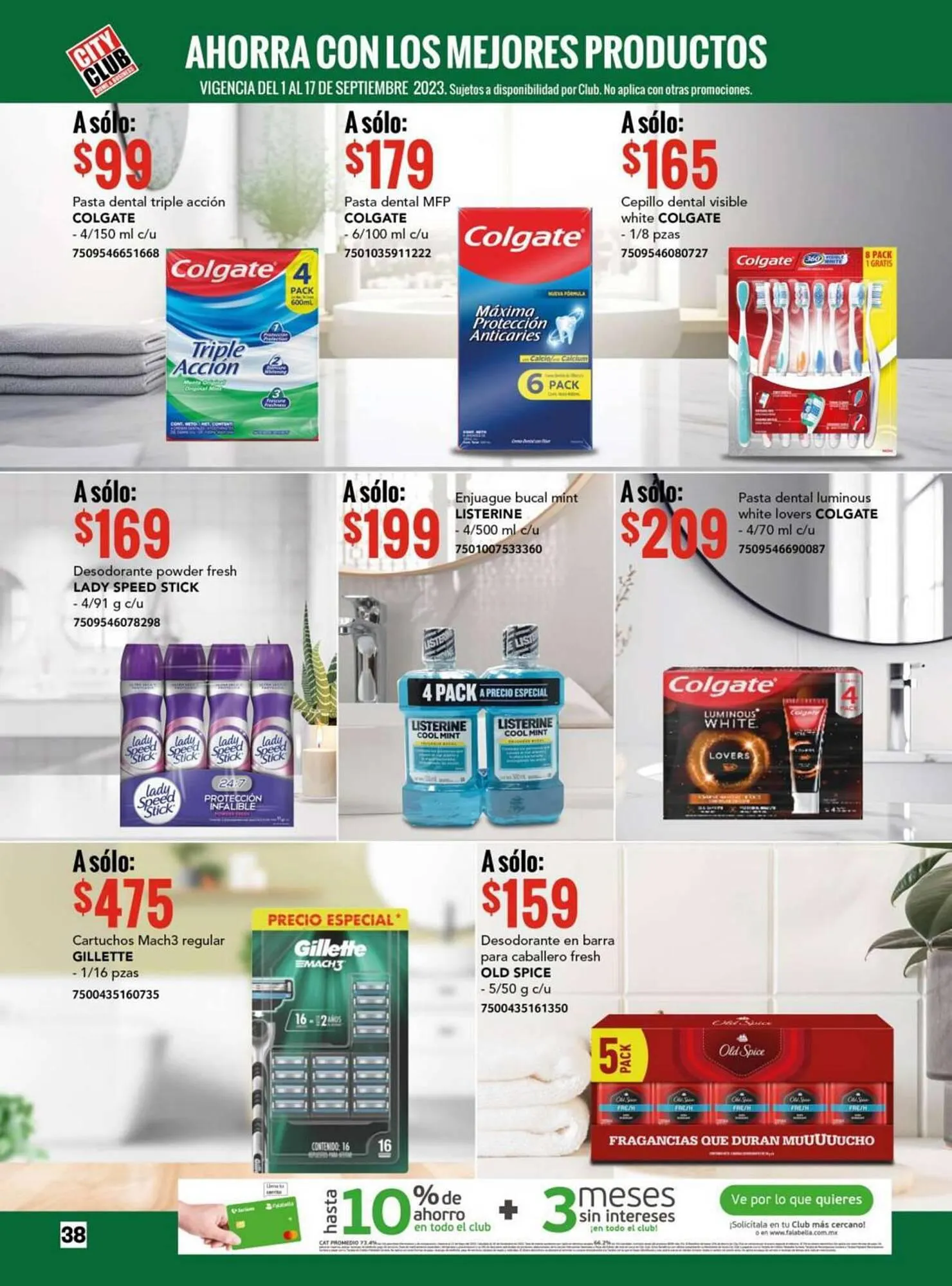 Catálogo de Catálogo City Club 1 de septiembre al 30 de septiembre 2023 - Pagina 38