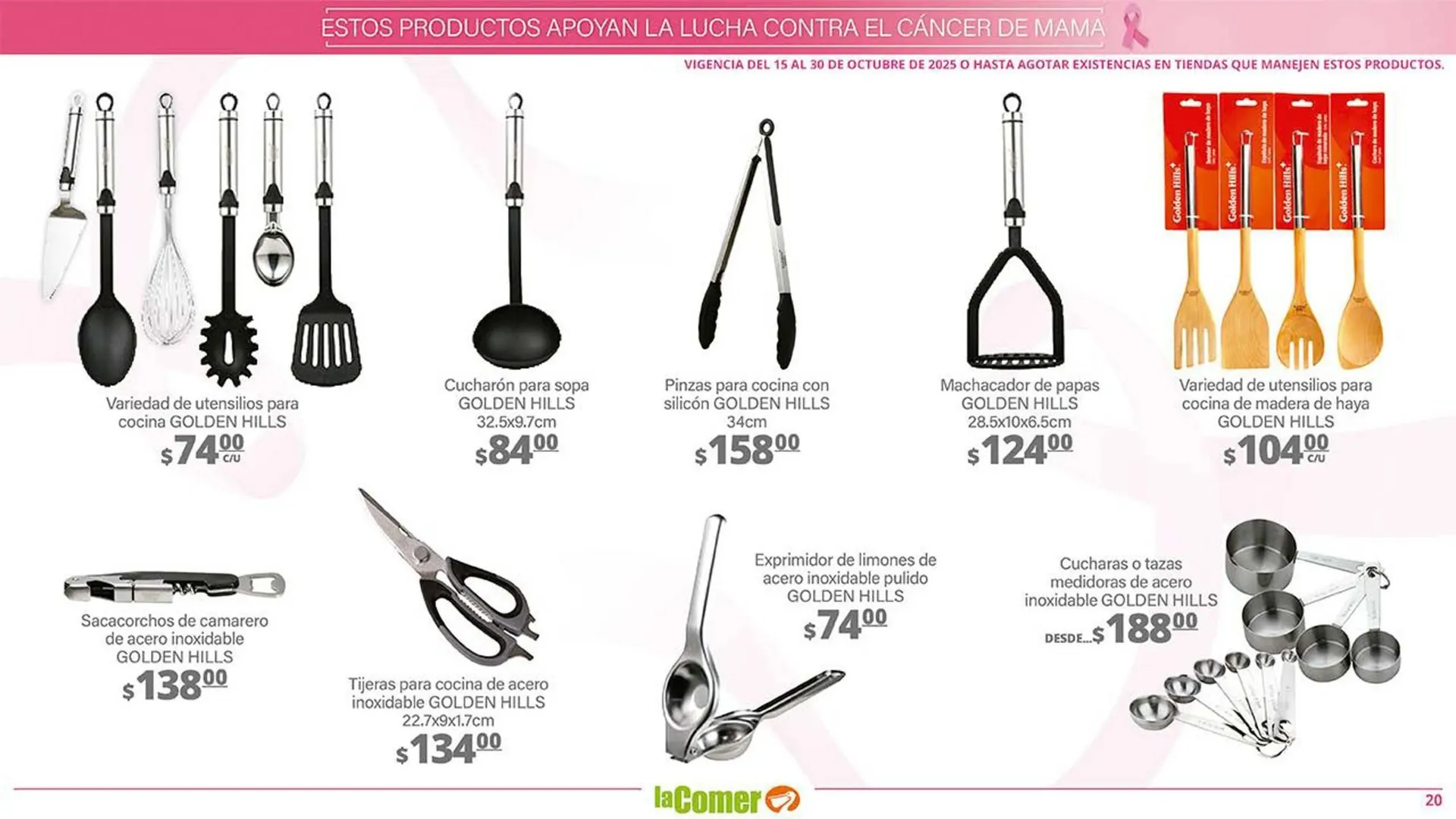 Catálogo de Folleto La Comer 15 de octubre al 30 de octubre 2025 - Pagina 20