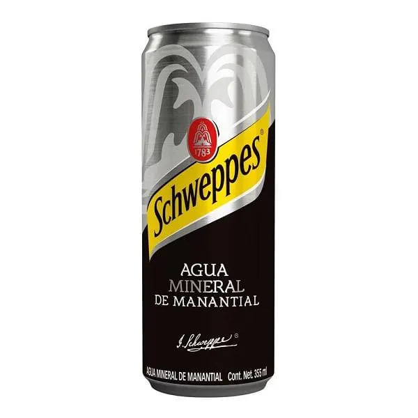 Agua mineral Schweppes 355 ml
