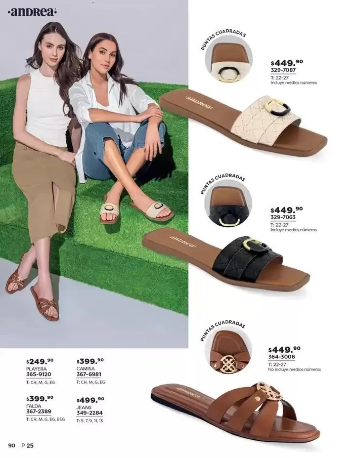 Catálogo de ANDREA | CALZADO DAMA 26 de enero al 24 de mayo 2025 - Pagina 90