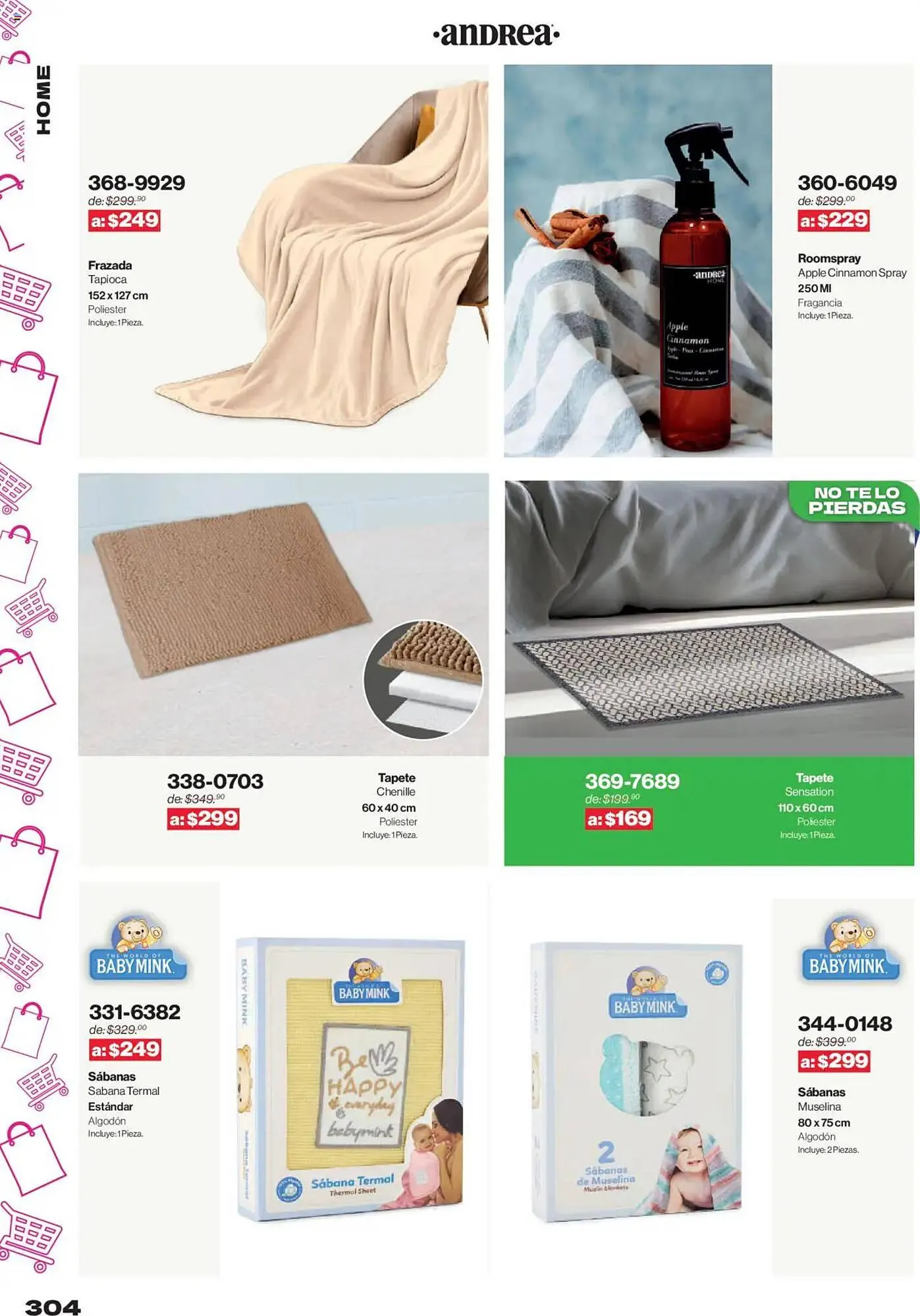 Catálogo de Catálogo Andrea 25 de mayo al 10 de agosto 2025 - Pagina 304