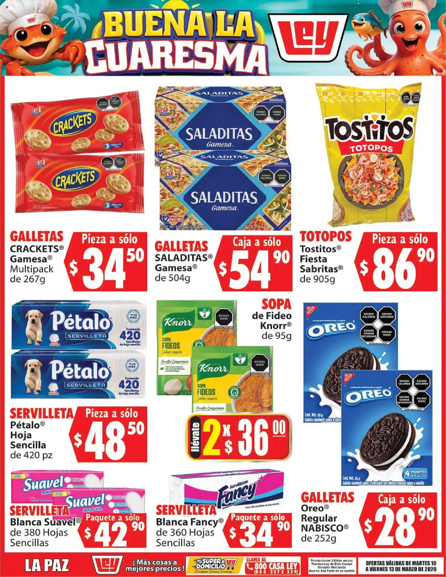 Catálogo de Folleto Casa Ley 10 de marzo al 14 de marzo 2026 - Pagina 6