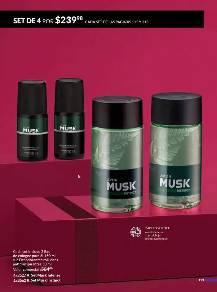 Catálogo de Avon COSMÉTICOS C09 17 de abril al 22 de mayo 2024 - Pagina 113