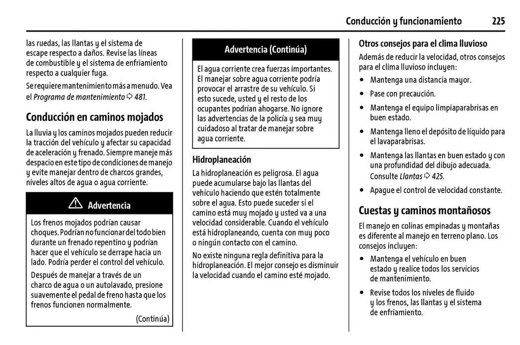 Catálogo de Cheyenne 2025 Manual del propietario 22 de enero al 31 de diciembre 2025 - Pagina 226