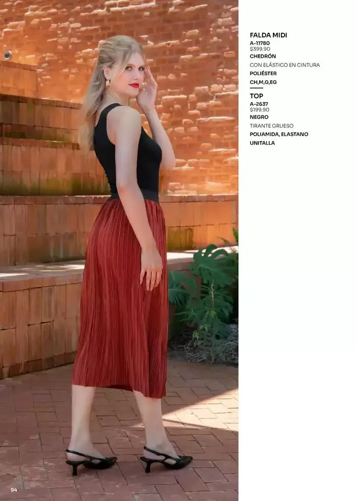 Catálogo de Catálogo Otoño Invierno 2024 9 de octubre al 31 de enero 2025 - Pagina 94