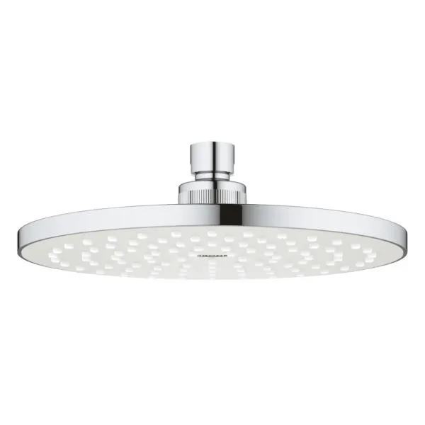 Regadera ducha 27541001 GROHE modelo TEMPESTA COSMOPOLITAN 200 con acabado cromo tipo chorro.