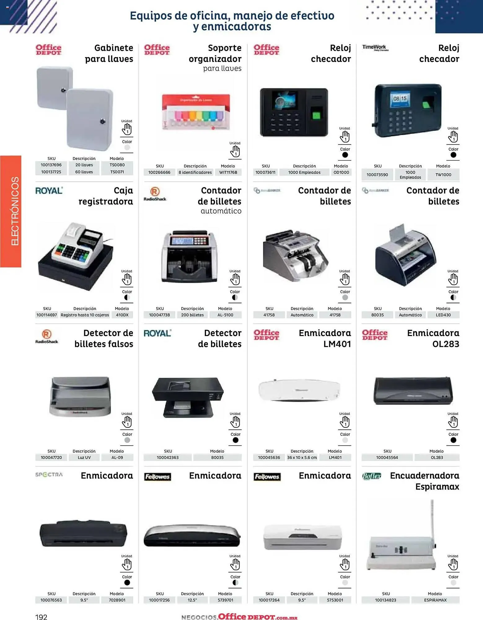 Catálogo de Catálogo Office Depot 12 de enero al 1 de enero 2027 - Pagina 194