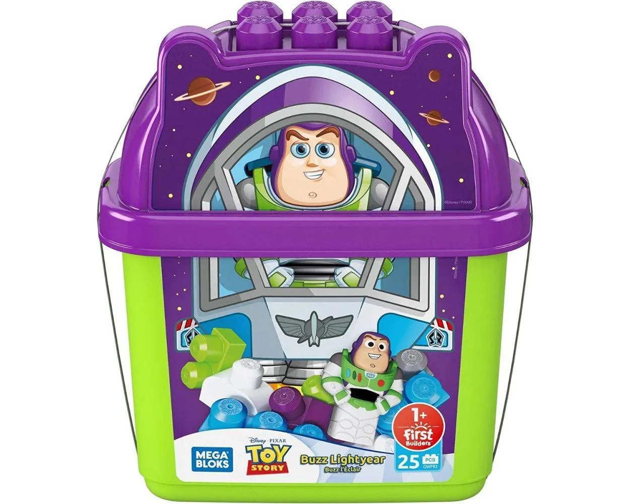 Mega Bloks Disney Cubeta de Buzz Lightyear