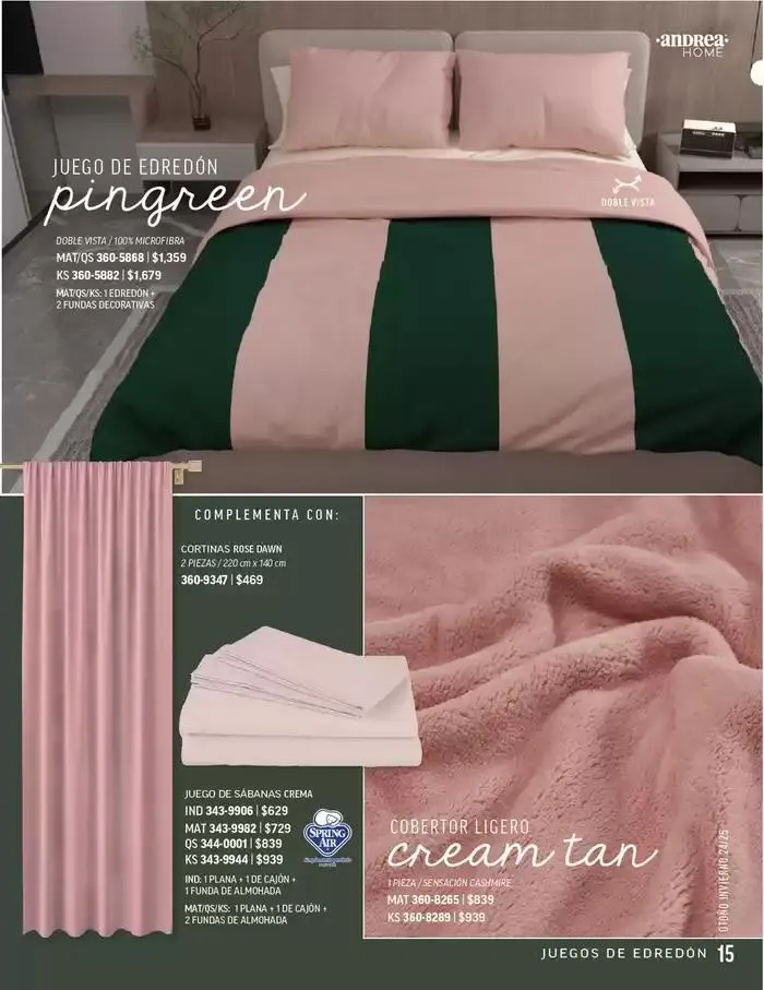 Catálogo de ANDREA - ANDREA HOME 26 de agosto al 25 de enero 2025 - Pagina 42