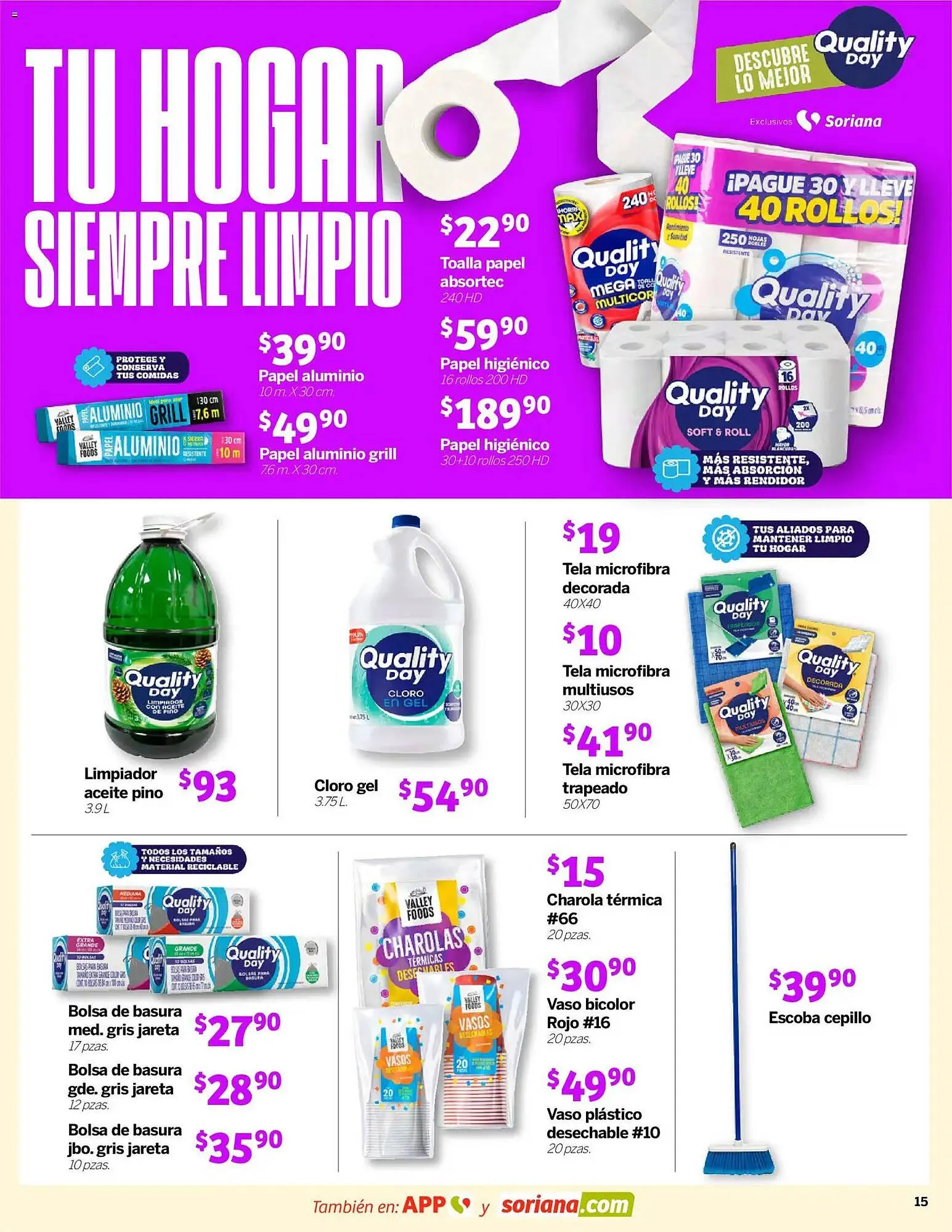 Catálogo de Folleto Soriana Mercado 26 de marzo al 29 de abril 2026 - Pagina 15