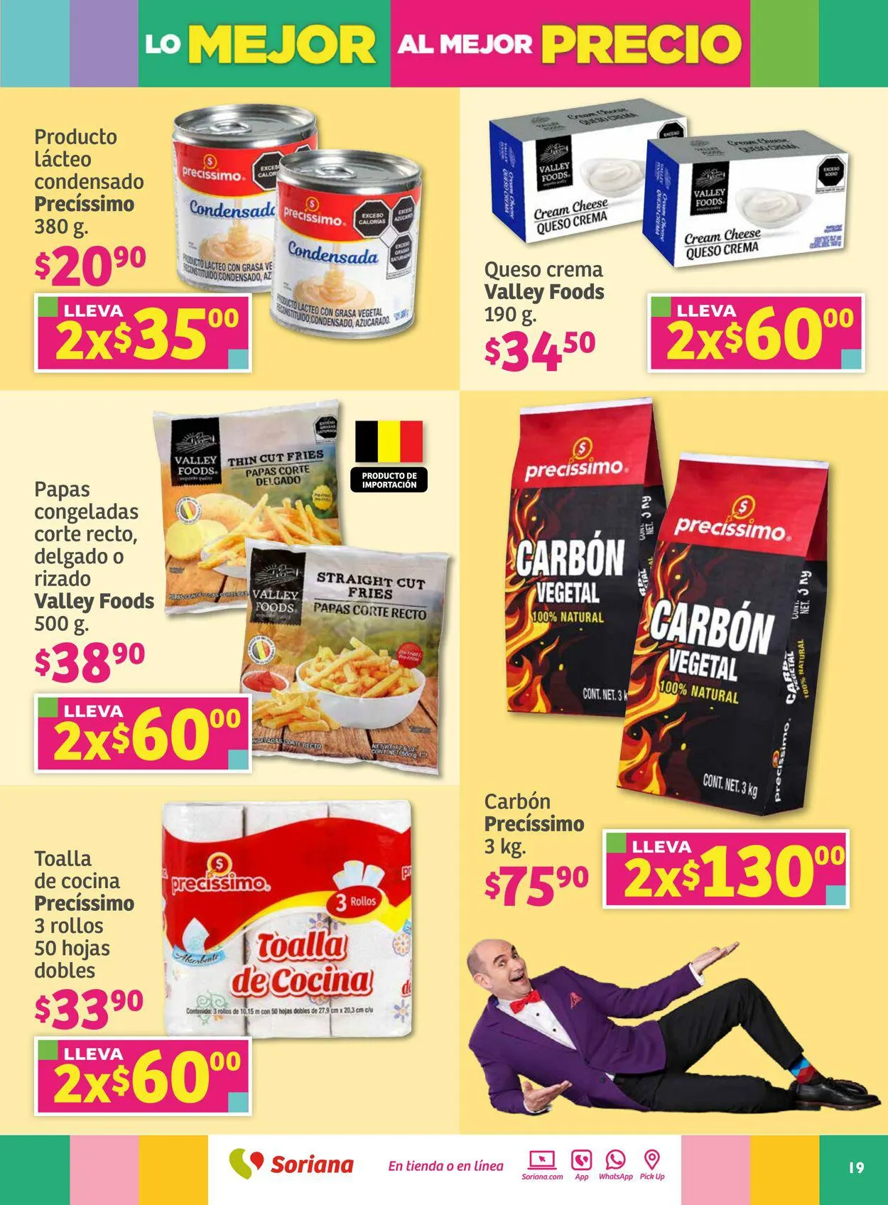 Catálogo de Soriana - Folleto Julio Regalado Mercado Nacional Oferta actual 20 de julio al 27 de julio 2023 - Pagina 19